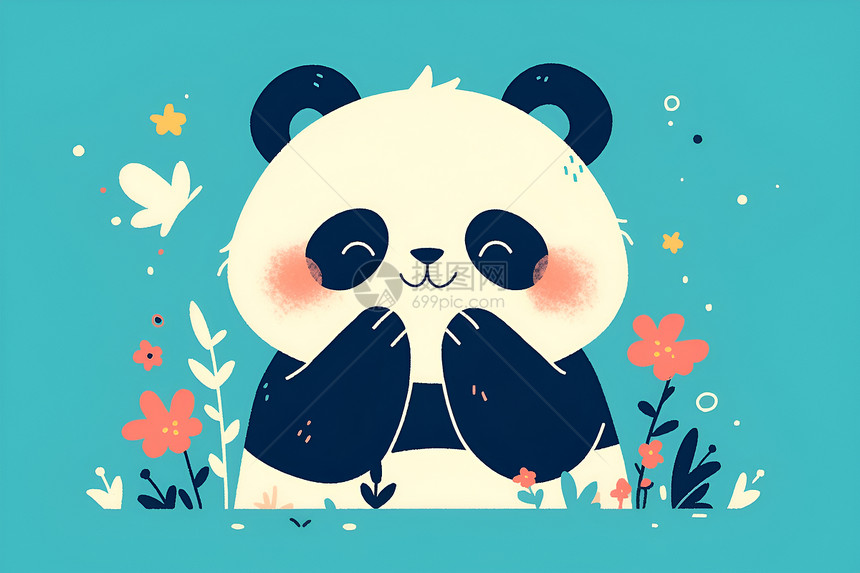 可爱而有趣的熊猫图片