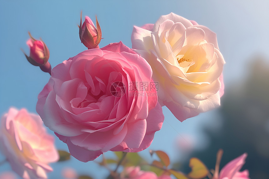 美丽漂亮的玫瑰图片