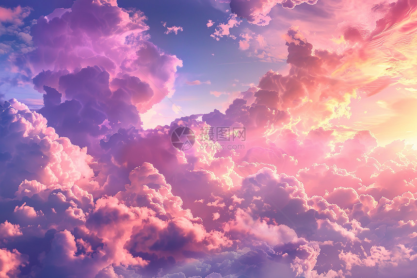 梦幻奇观的云彩图片