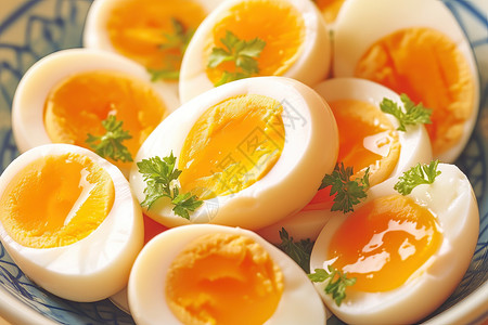 芥兰心营养美味的鸡蛋背景