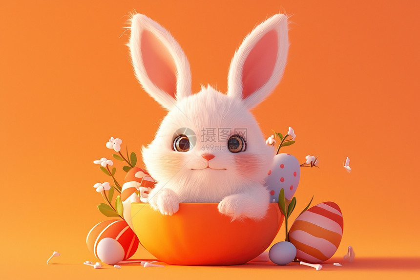 兔子的彩蛋图片