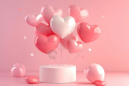 浪漫的气球浪漫艺术素材高清图片