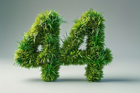 绿植物叶子绿油油的数字设计图片