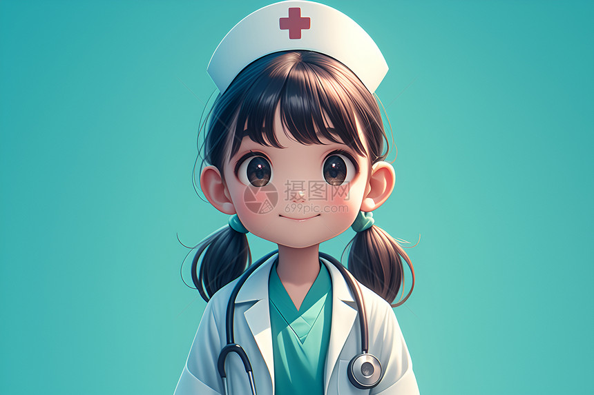 可爱的护士图片
