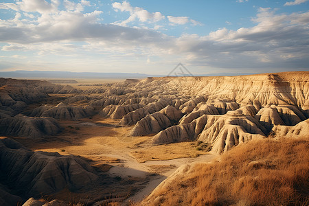 广袤的山川石头沙漠高清图片