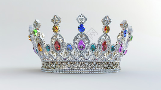 美丽珍贵的皇冠背景图片