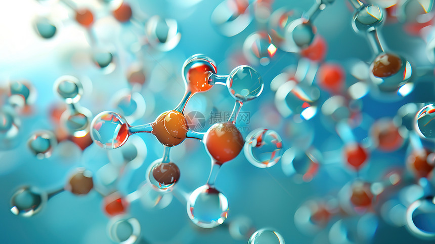 玻璃球分子结构图片