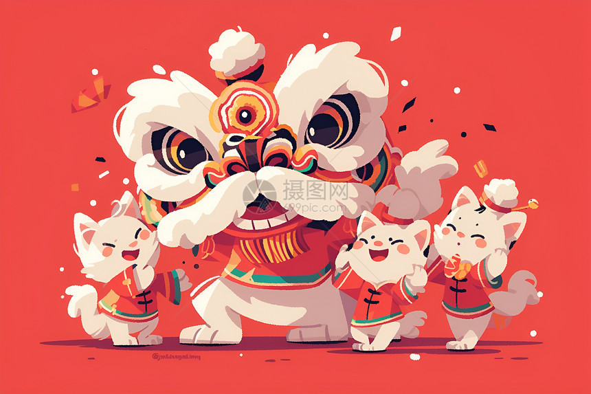 中国新年贺卡图片