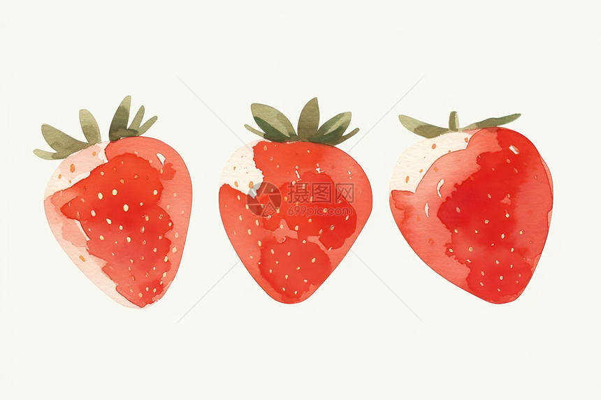 芳香味浓的草莓图片