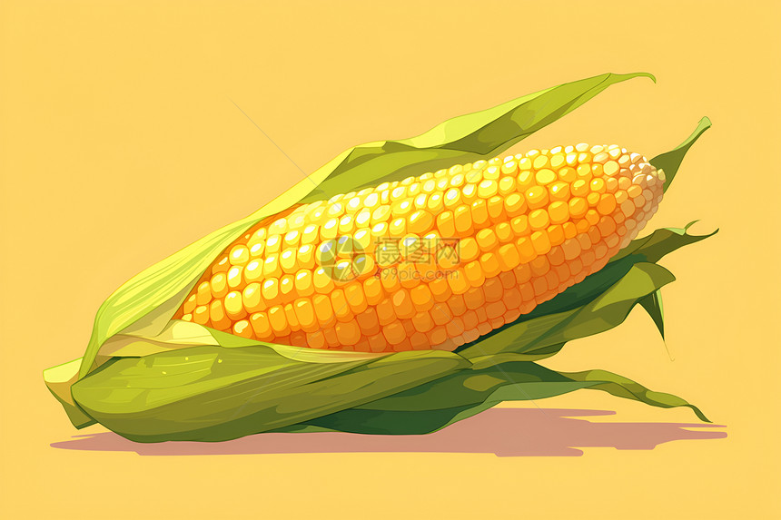鲜甜的玉米图片