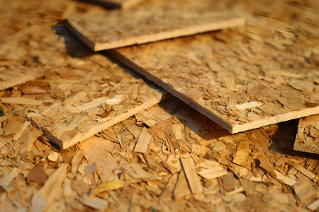 跷板压缩木质板材背景