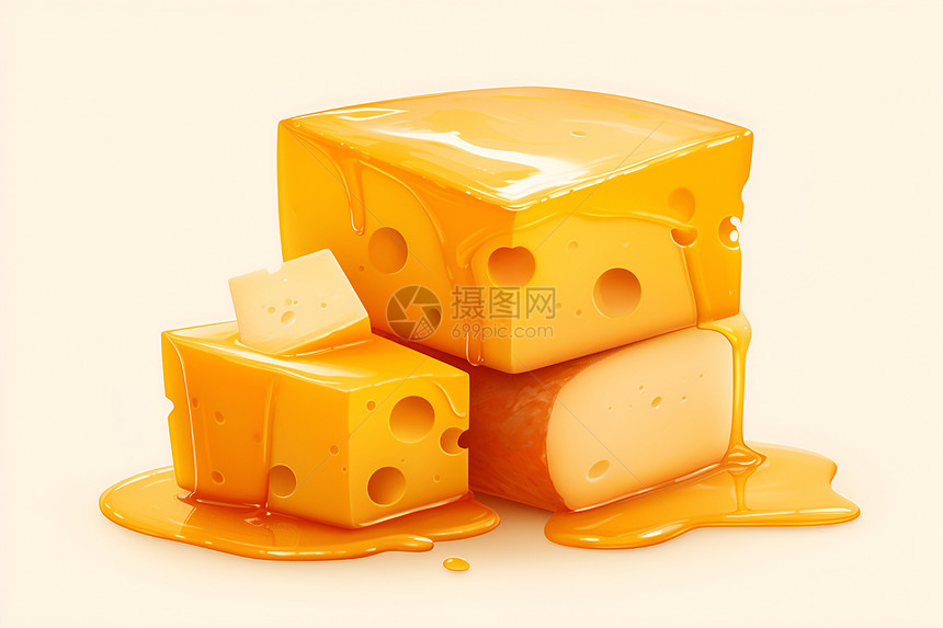 浓郁的乳酪图片