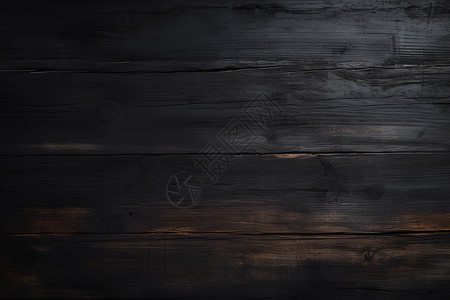 焦黑的木板背景图片