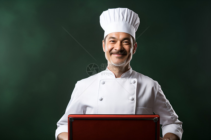 厨师的职业服装图片