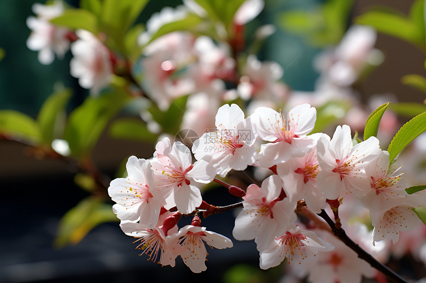 春天盛开的樱花图片