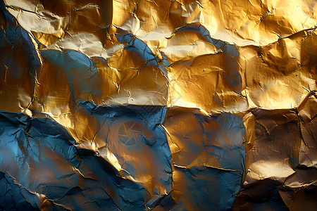 抽象金箔一张金色的纸张背景