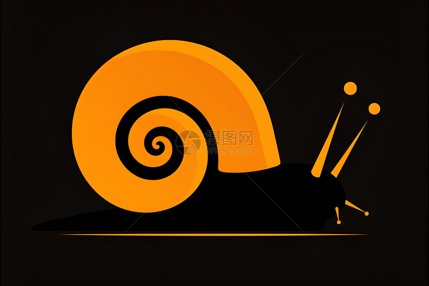 蜗牛图标图片