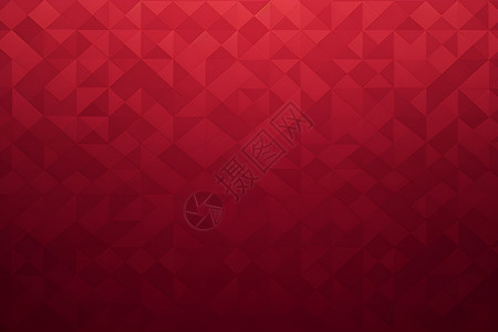 红色几何抽象艺术背景图片