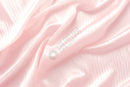 柔软布料柔然的粉色布料插画
