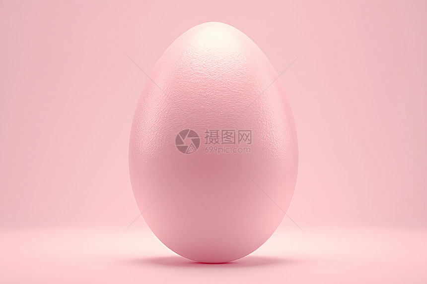 粉色的蛋图片