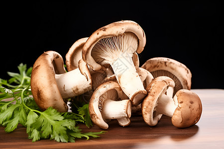 美味的蘑菇蔬菜鲜菇高清图片