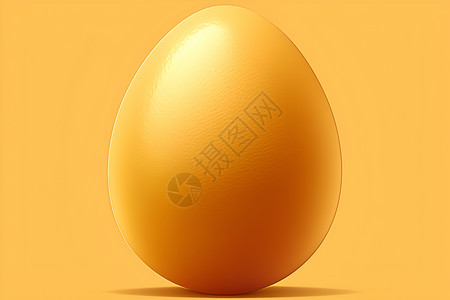 黄色台子和金蛋黄色的蛋插画