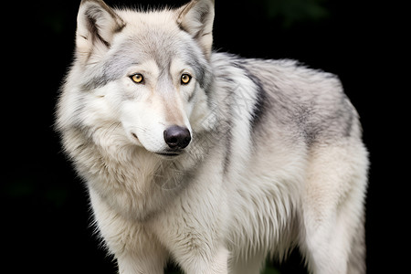 凶猛的狼白狼狼似的高清图片