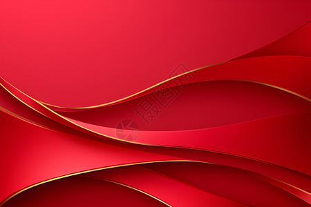 红色奢华设计的红色背景插画