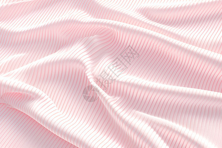 粉色绒面布质插画
