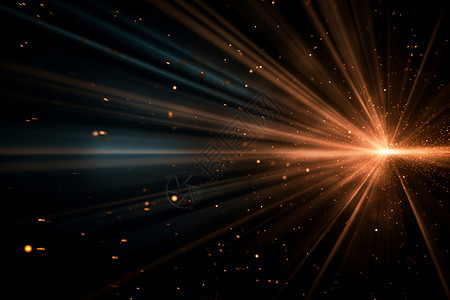 超声传感器星光闪耀中的霓虹光芒设计图片