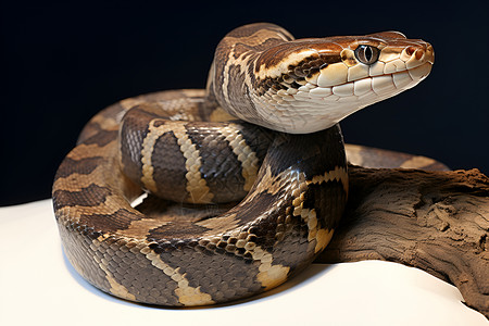 苏醒的蟒蛇巨大的蟒蛇背景