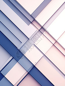 抽象几何蓝粉斜线方形壁纸背景图片