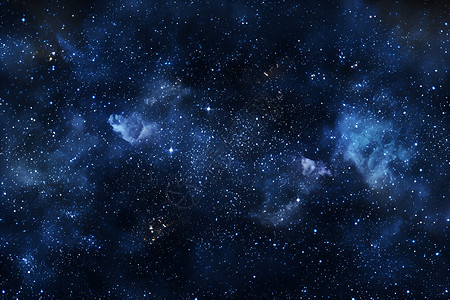 夜空中的繁星背景图片