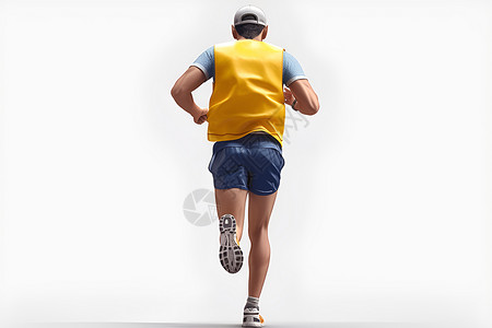 运动奔跑的男人图片