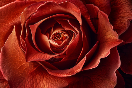 下玫瑰花素材镜头下的玫瑰花插画