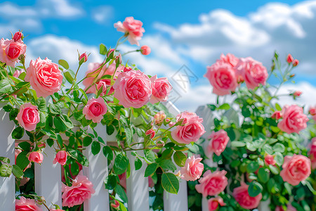 蔷薇花园图片