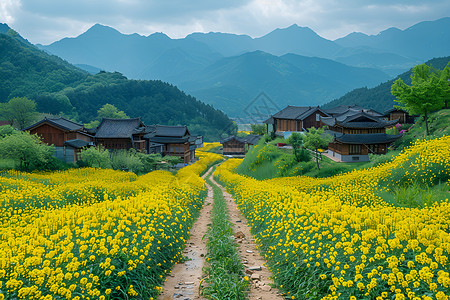 田园春色美景图片