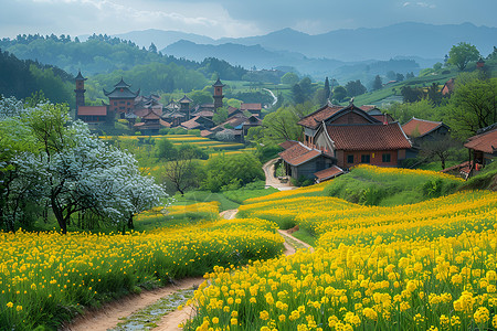 春天里的风景图片