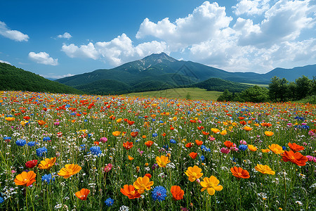 田野的花海图片