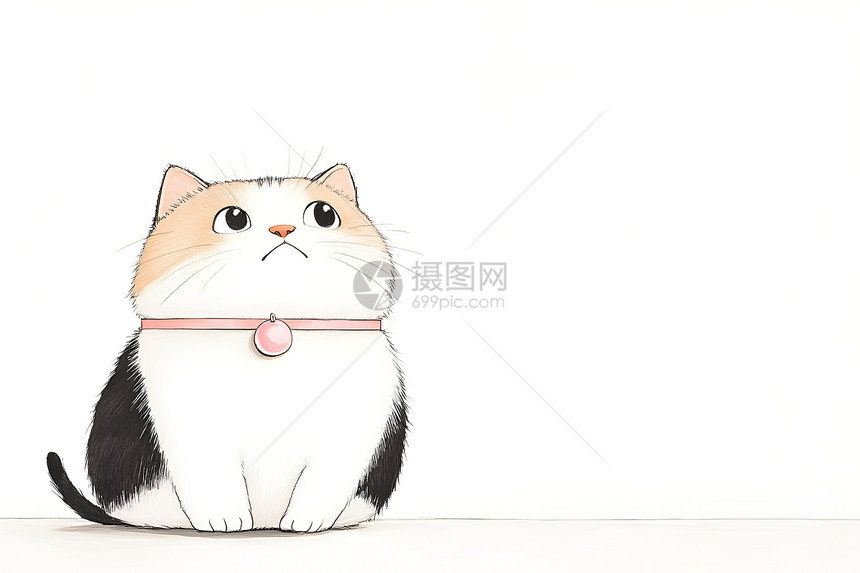 胖乎乎的猫咪图片