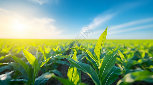 农田的植物图片